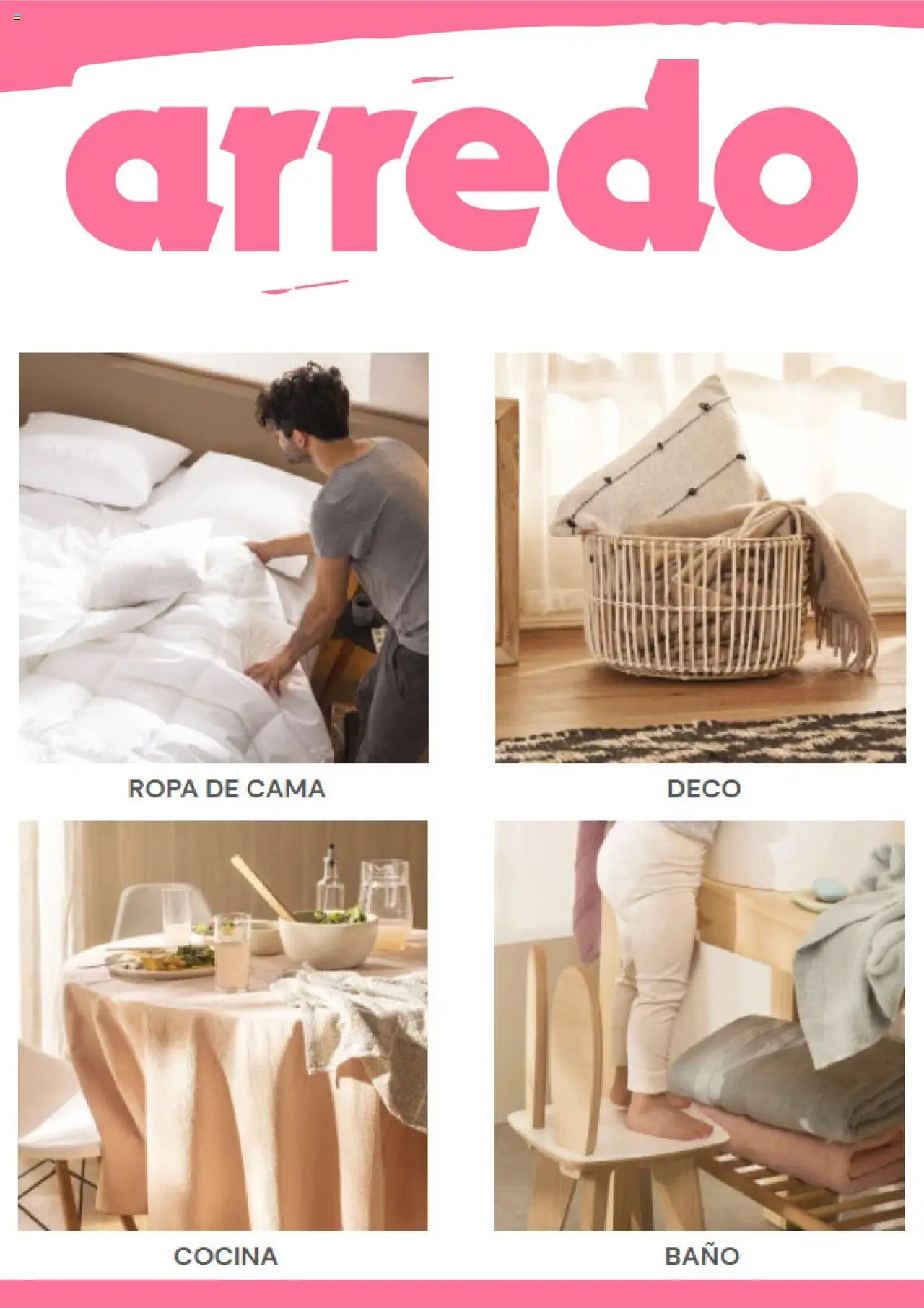 Arredo catálogo │ válido desde el 25.07.2025 | Página: 1 | Productos: Cocina, Cama, Baño, Ropa
