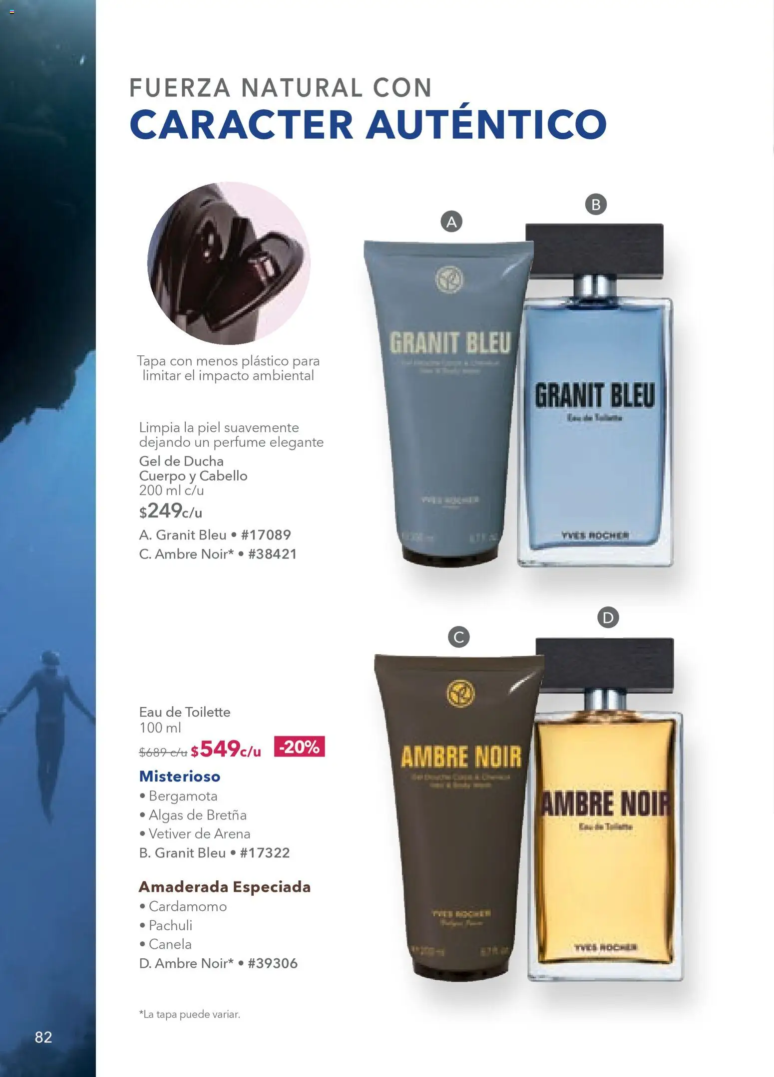 Nuevas ofertas de Yves Rocher válidas en toda la República Mexicana desde el 03.03.2026. ¡Encuentra las mejores ofertas en Yves Rocher campaña 4 2026! | Página: 84 | Productos: Perfume, Eau de toilette, Gel de ducha