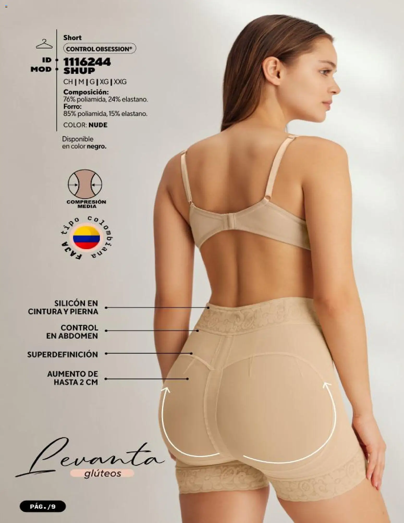 Nuevas ofertas de Price Shoes válidas en toda la República Mexicana desde el 12.11.2025. ¡Encuentra las mejores ofertas en Price Shoes catálogo Fajas Aco otoño/invierno! | Página: 8 | Productos: Short, Faja