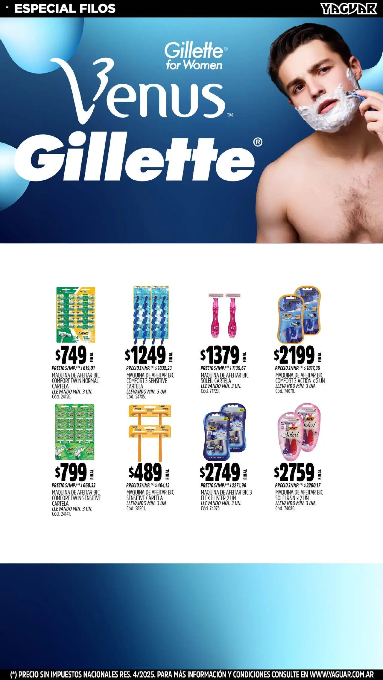 Yaguar - Tigre │ válido desde el 13.10.2025 | Página: 26 | Productos: Maquina de afeitar
