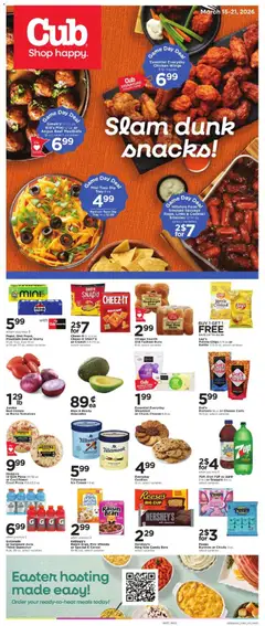 Preview of Cub Foods weekly ads valid from 15.03.2026