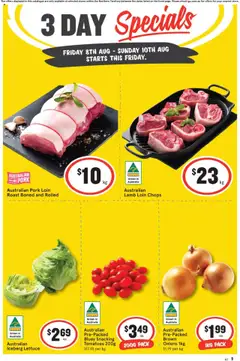 Preview of IGA - 3 Day Specials NT - valid from 08.08.2025