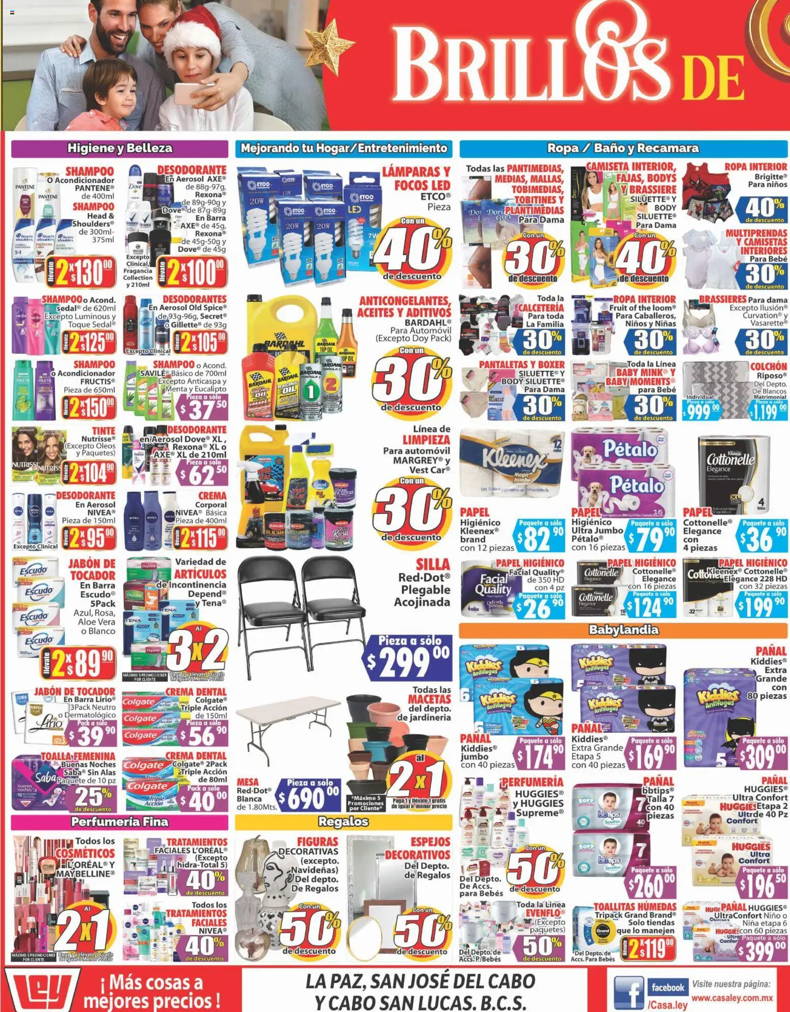 Nuevas ofertas de Casa Ley válidas en toda la República Mexicana desde el 15.11.2025. ¡Encuentra las mejores ofertas en Casa Ley folleto La Paz! | Página: 2 | Productos: Ropa, Barra, Fragancia, Acondicionador