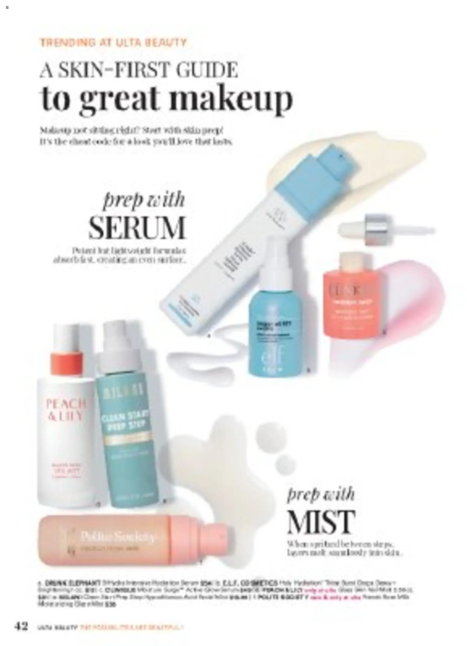 Ulta Beauty Weekly Ad - valid from 28.12.2025 | Page: 42 | Products: Peach