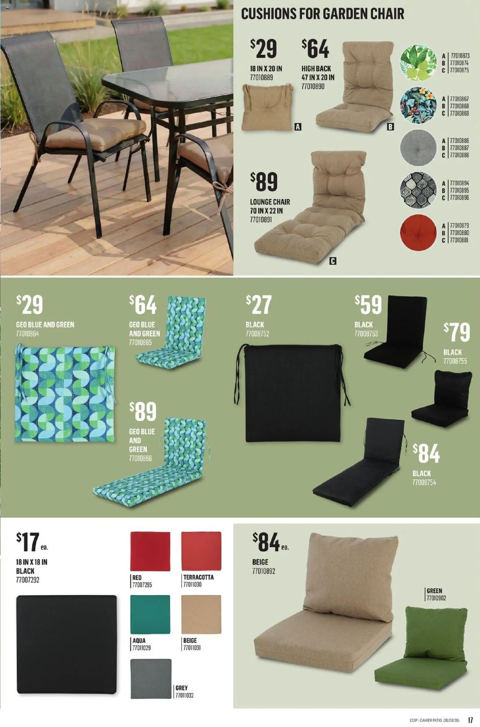 Canac flyer valid from 26.03.2026 | Page: 17 | Products: Chair