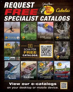 Preview of Cabela's weekly ads valid from 11.08.2025 | Page: 599 | Products: Game, Desktop, Archery, Waterfowl
