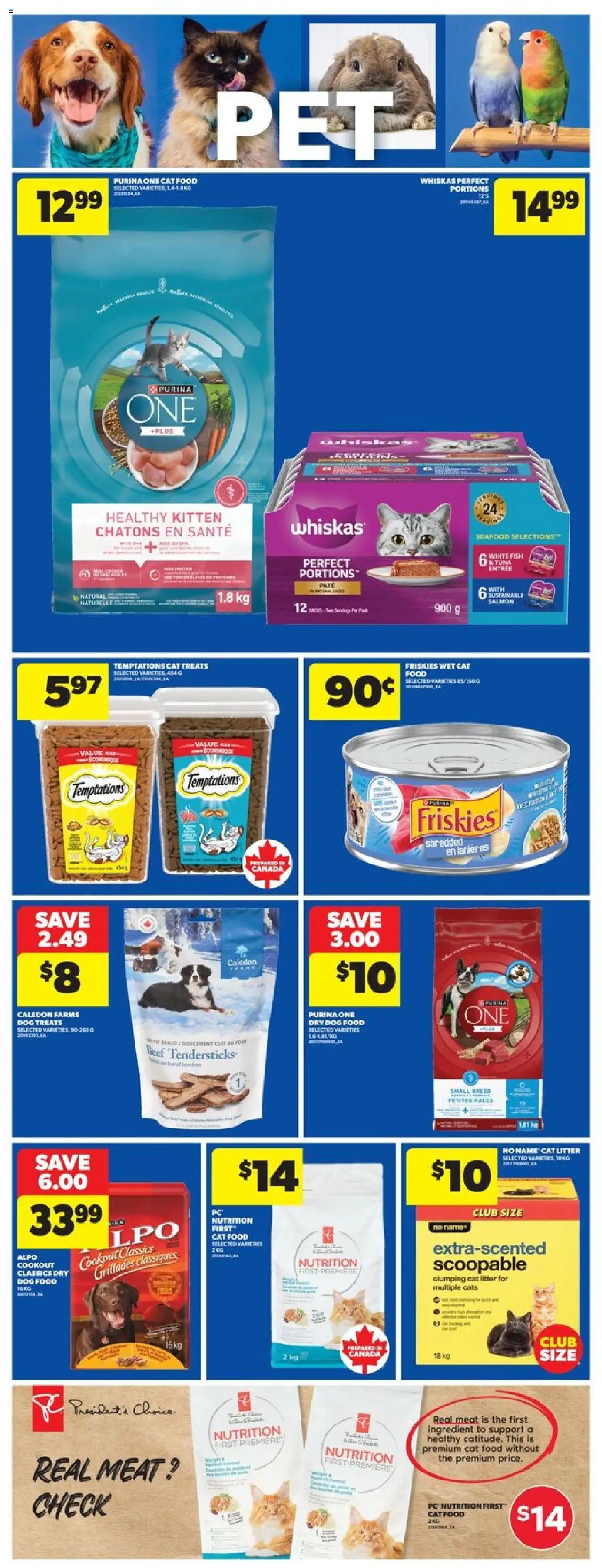 Real Canadian Superstore flyer valid from 09.10.2025 | Page: 21 | Products: Fish, Beef, PC