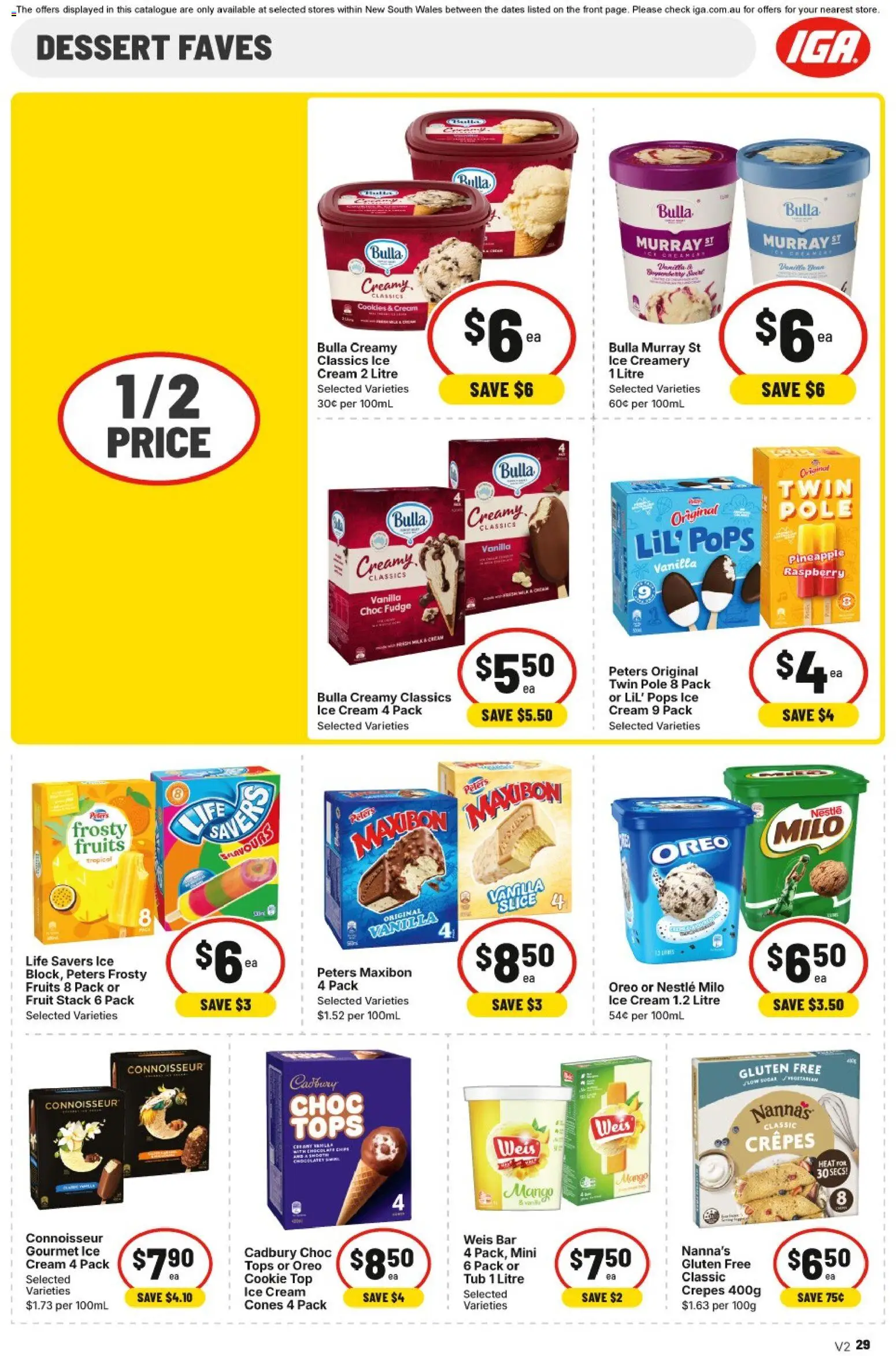 IGA catalogue - valid from 07.01.2026 | Page: 32 | Products: Chocolate, Fruits, Mango, Raspberry