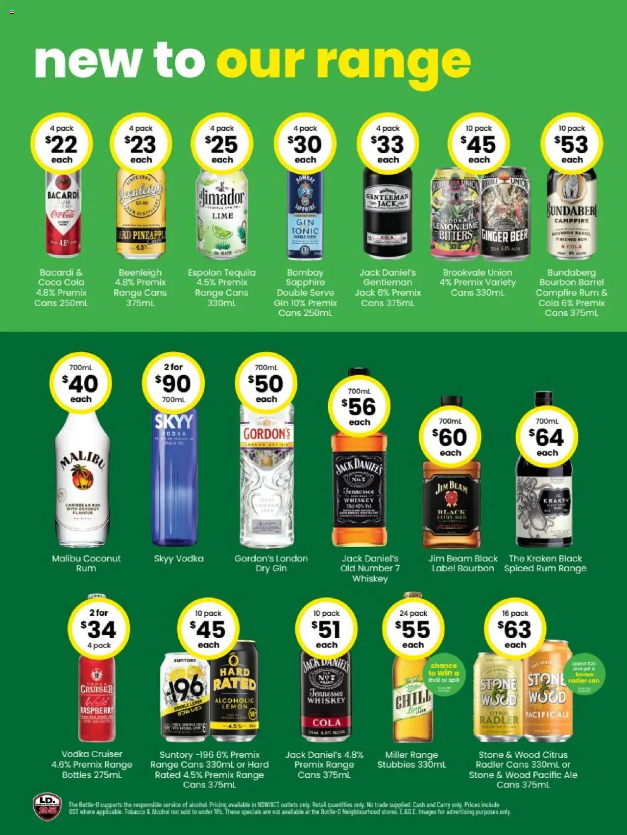 The Bottle-O catalogue - valid from 29.09.2025 | Page: 3 | Products: Ginger, Coca Cola, Rum, Wood