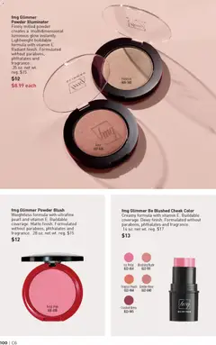 Preview of Avon weekly ads valid from 11.03.2026 | Page: 100 | Products: Vitamin, Powder, Blush, Peach