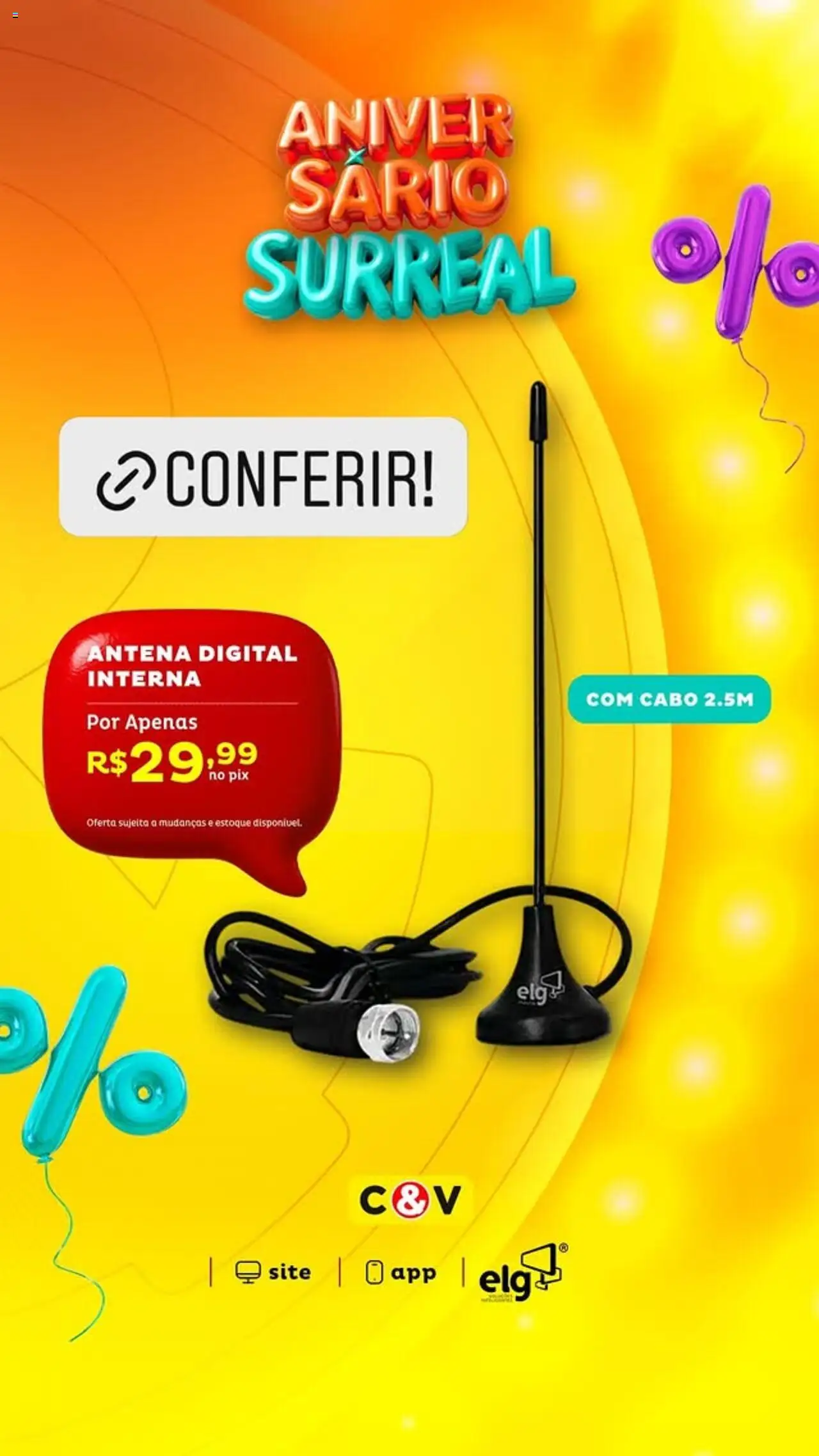 Casa e Video Folheto - válido de 12.09.2025 | Página: 7 | Produtos: Antena, Cabo