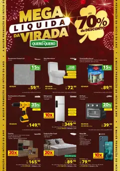 Lojas Quero-Quero - Folheto Mega Liquida da Virada pr ms sp - Pré-Visualização do folheto da loja Lojas Quero-Quero, válido de 06.01.2026