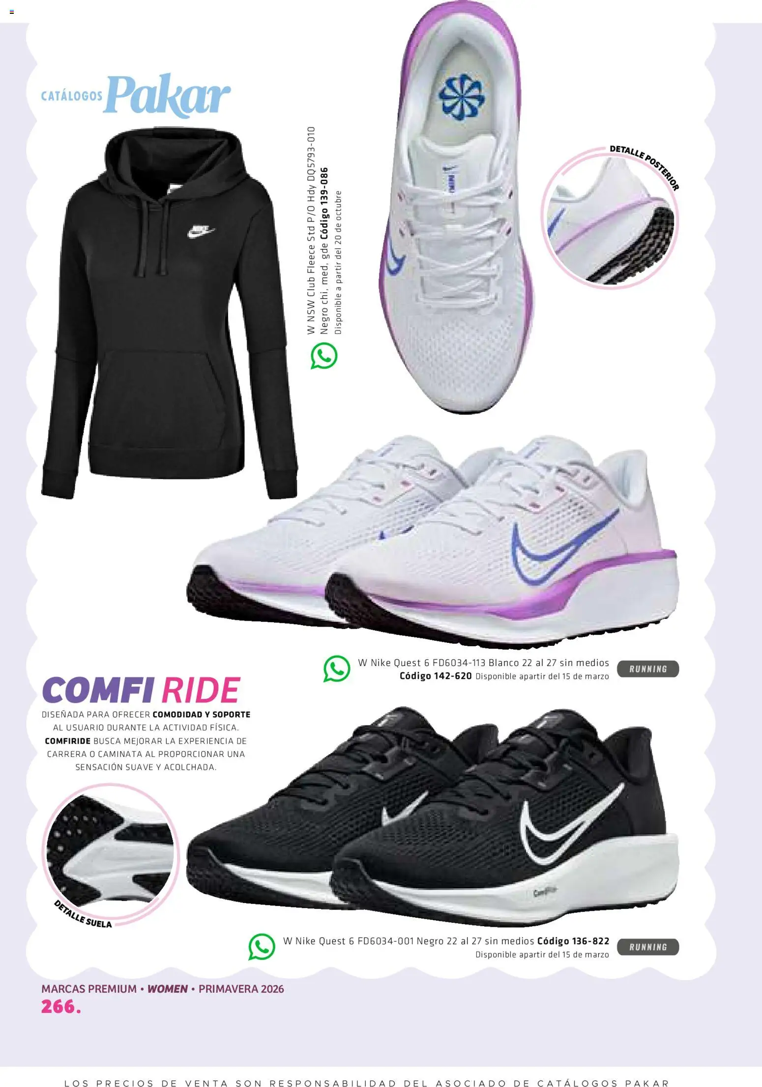 Nuevas ofertas de SC Pakar válidas en toda la República Mexicana desde el 27.02.2026. ¡Encuentra las mejores ofertas en SC Pakar catálogo Premium Women! | Página: 266