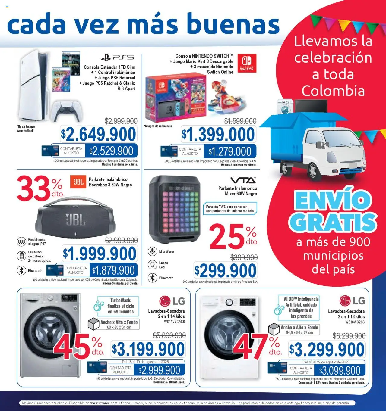 Ktronix revista - valida desde el 16.08.2025 | Página: 7 | Productos: Té, Video, Micrófono, Juego
