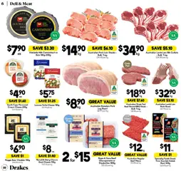 Preview of Drakes  Catalogue  - valid from 14.01.2026 | Page: 6 | Products: Cheese, Beer, Chicken, Pork