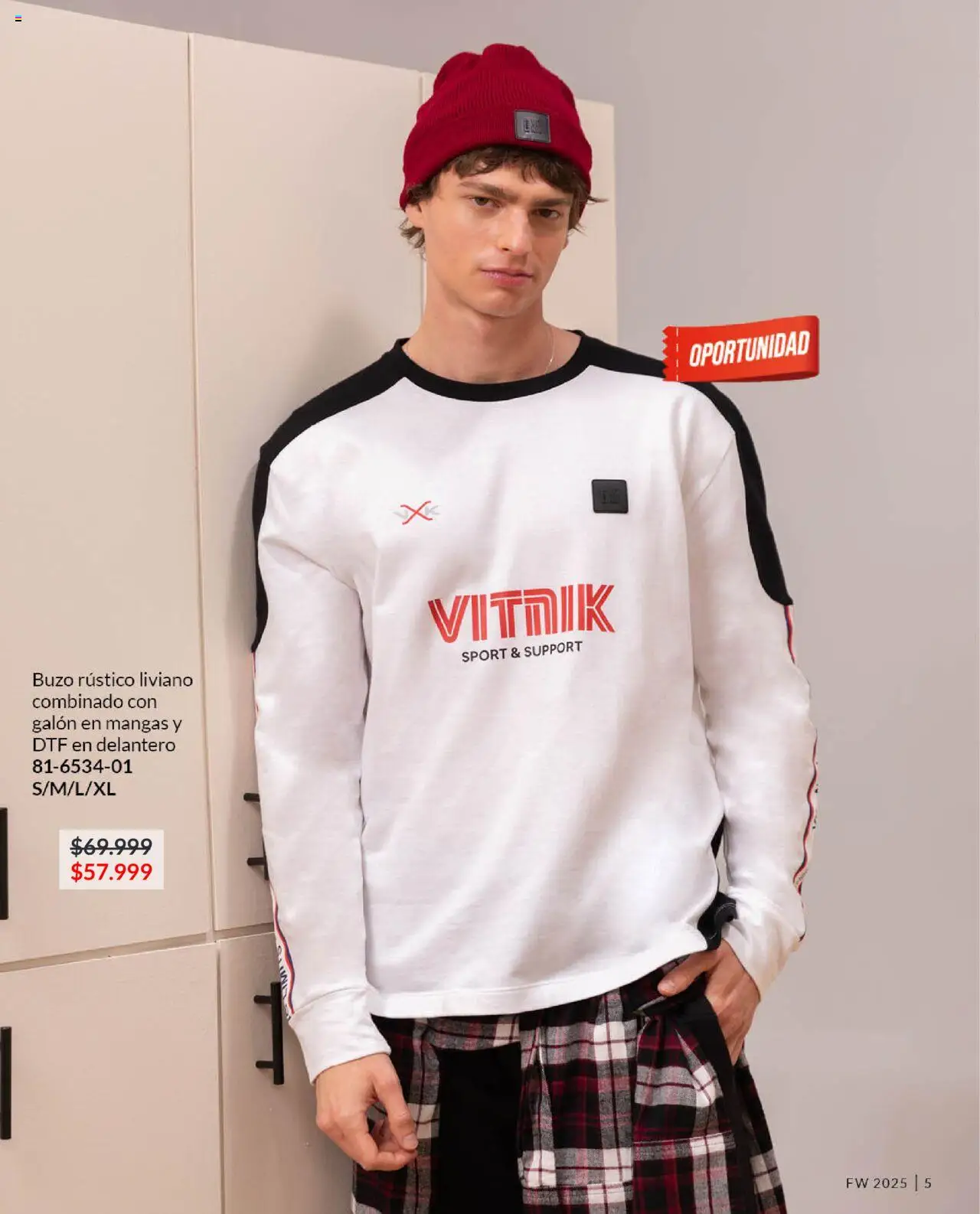 Vitnik catálogo Hombre │ válido desde el 08.08.2025 | Página: 5 | Productos: Buzo