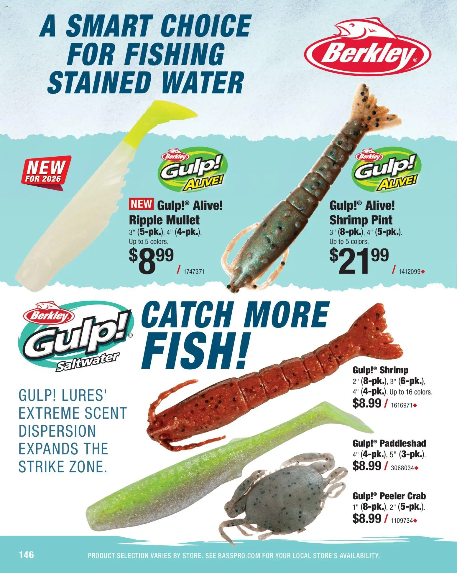 Cabela's Saltwater Specialist 26 - valid from 15.12.2025 | Page: 146 | Products: Fish, Water