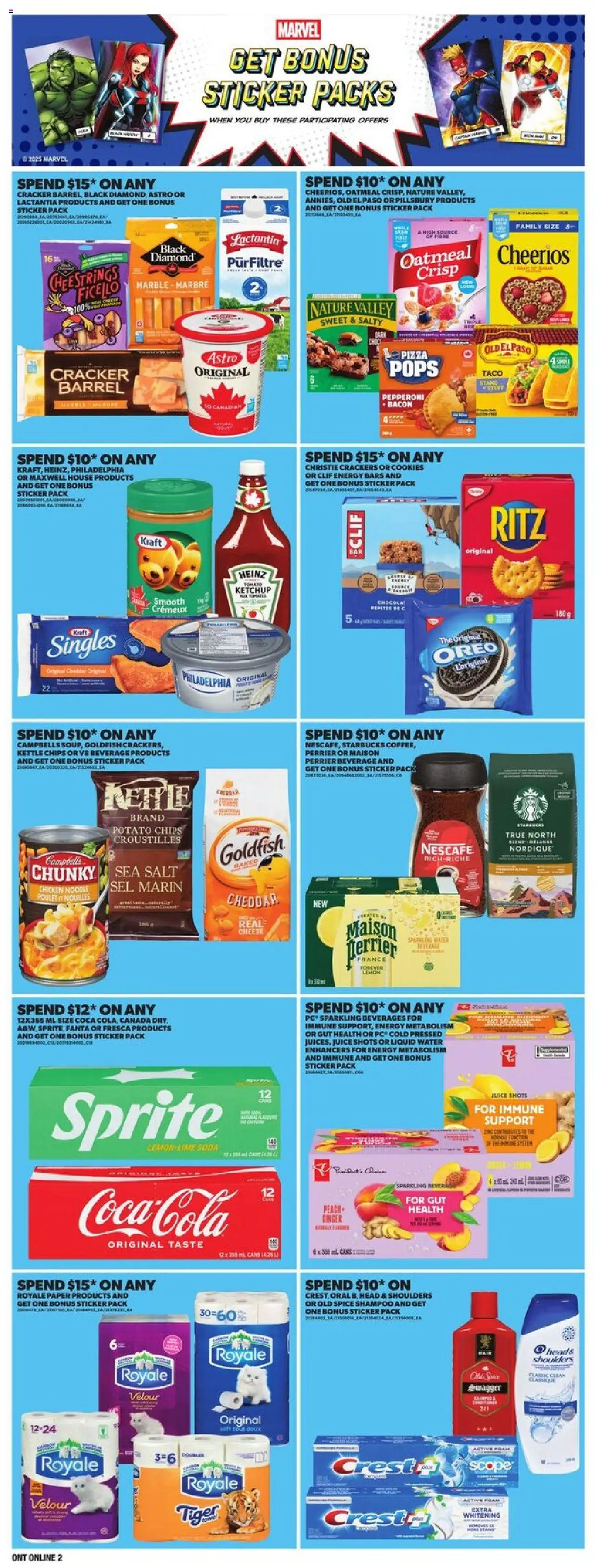 Zehrs flyer valid from 11.09.2025 | Page: 9 | Products: Ketchup, Kettle, Cheese, Juice