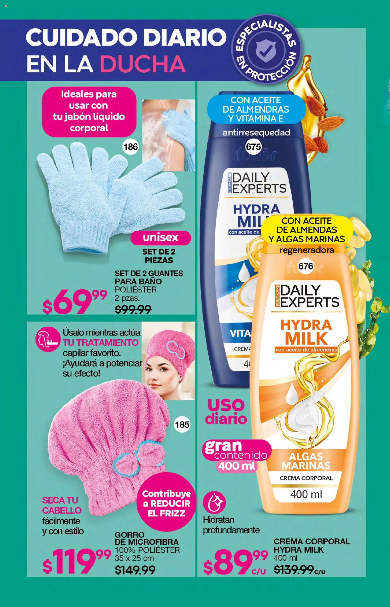 Nuevas ofertas de Fuller válidas en toda la República Mexicana desde el 21.01.2026. ¡Encuentra las mejores ofertas en Fuller campaña 21 2026! | Página: 102 | Productos: Almendras, Crema, Aceite, Crema corporal