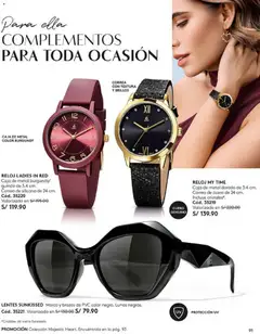 Vista previa de folleto Ésika - Campaña 4 de la Ésika válido desde 31.01.2026 | Página: 103 | Productos: Caja, Reloj