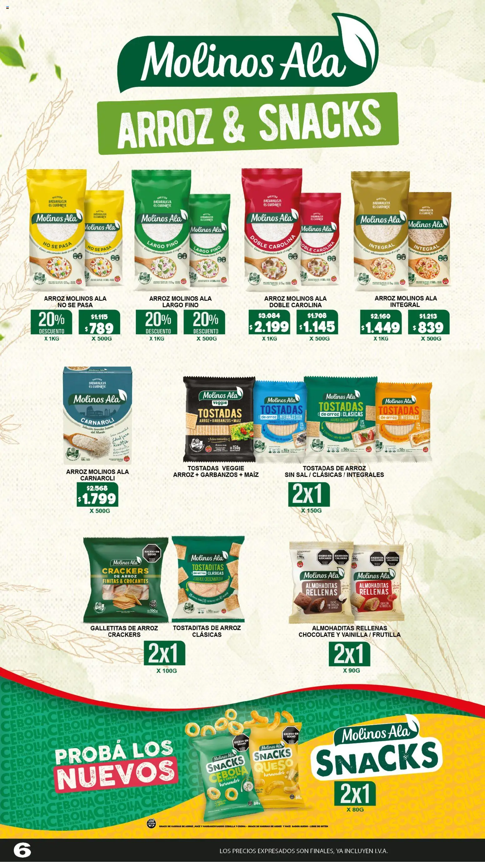 Makro ofertas │ válido desde el 16.04.2026 | Página: 6 | Productos: Cebolla, Maiz, Garbanzos, Queso