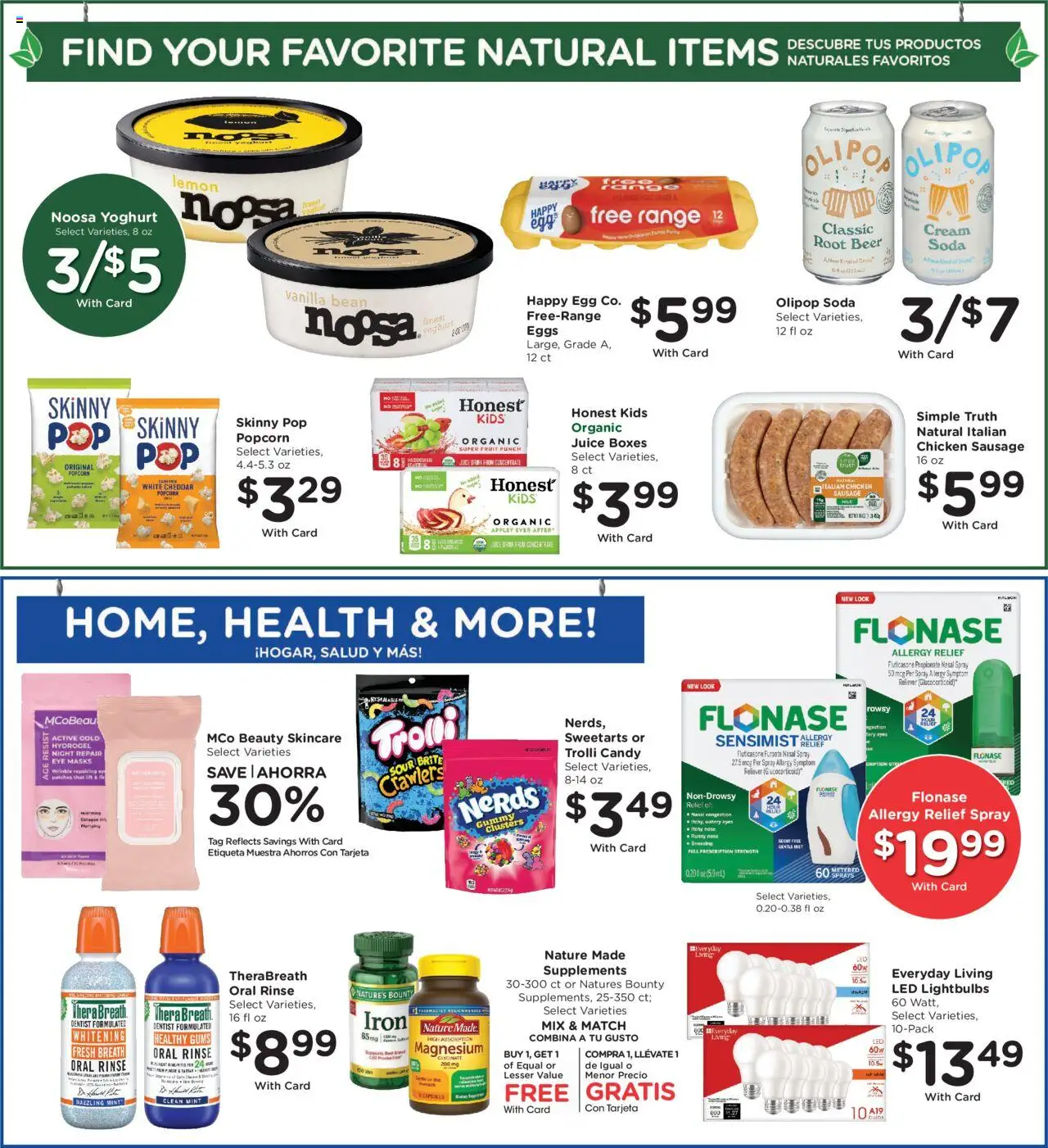 Smith's Weekly Ad - valid from 01.10.2025 | Page: 11 | Products: Magnesium, Eggs, Sausage, 2人掛けソファ
