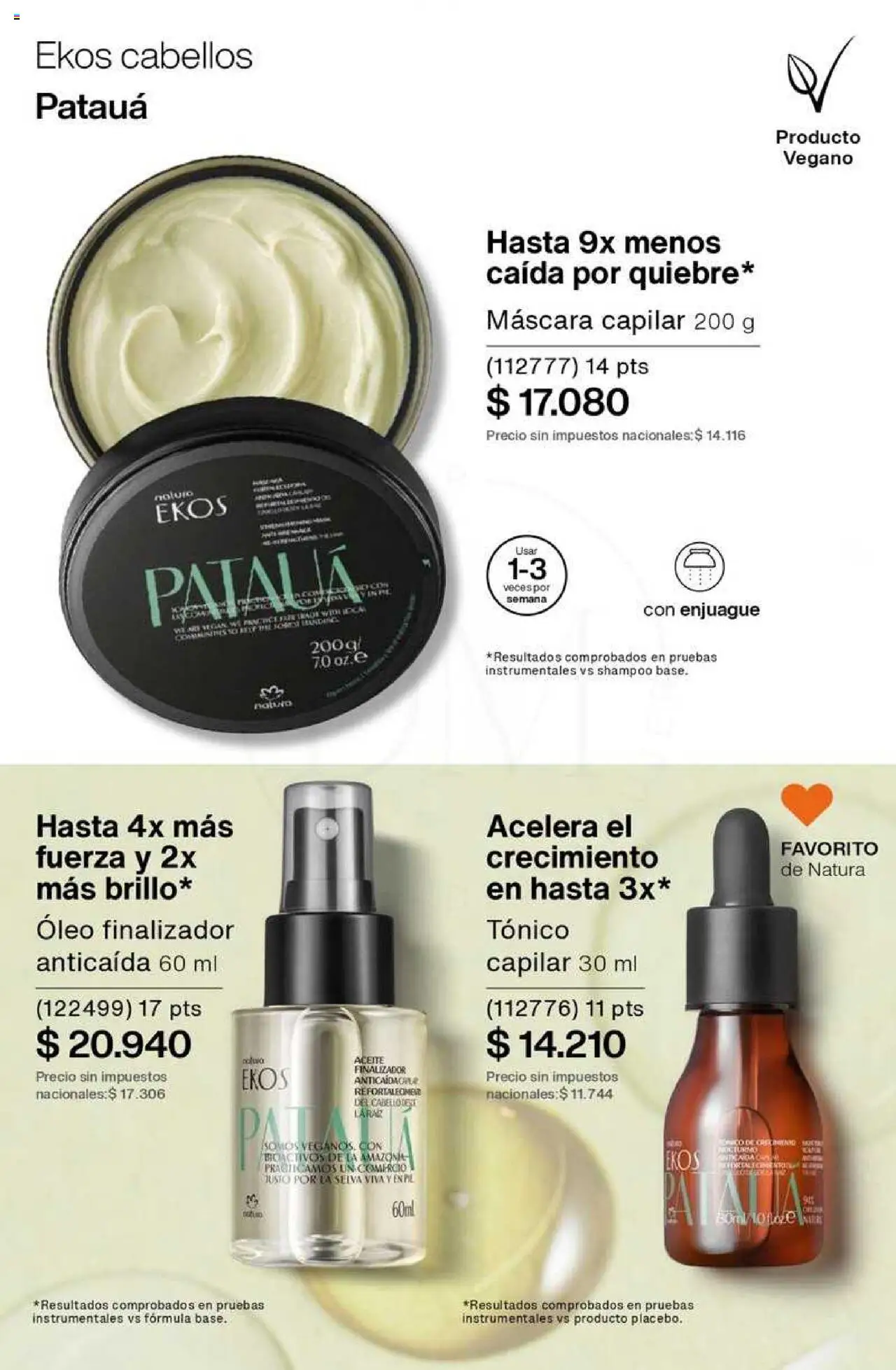 Catálogo Natura Ciclo 8 │ válido desde el 03.06.2025 | Página: 228 | Productos: Aceite, Máscara, Shampoo