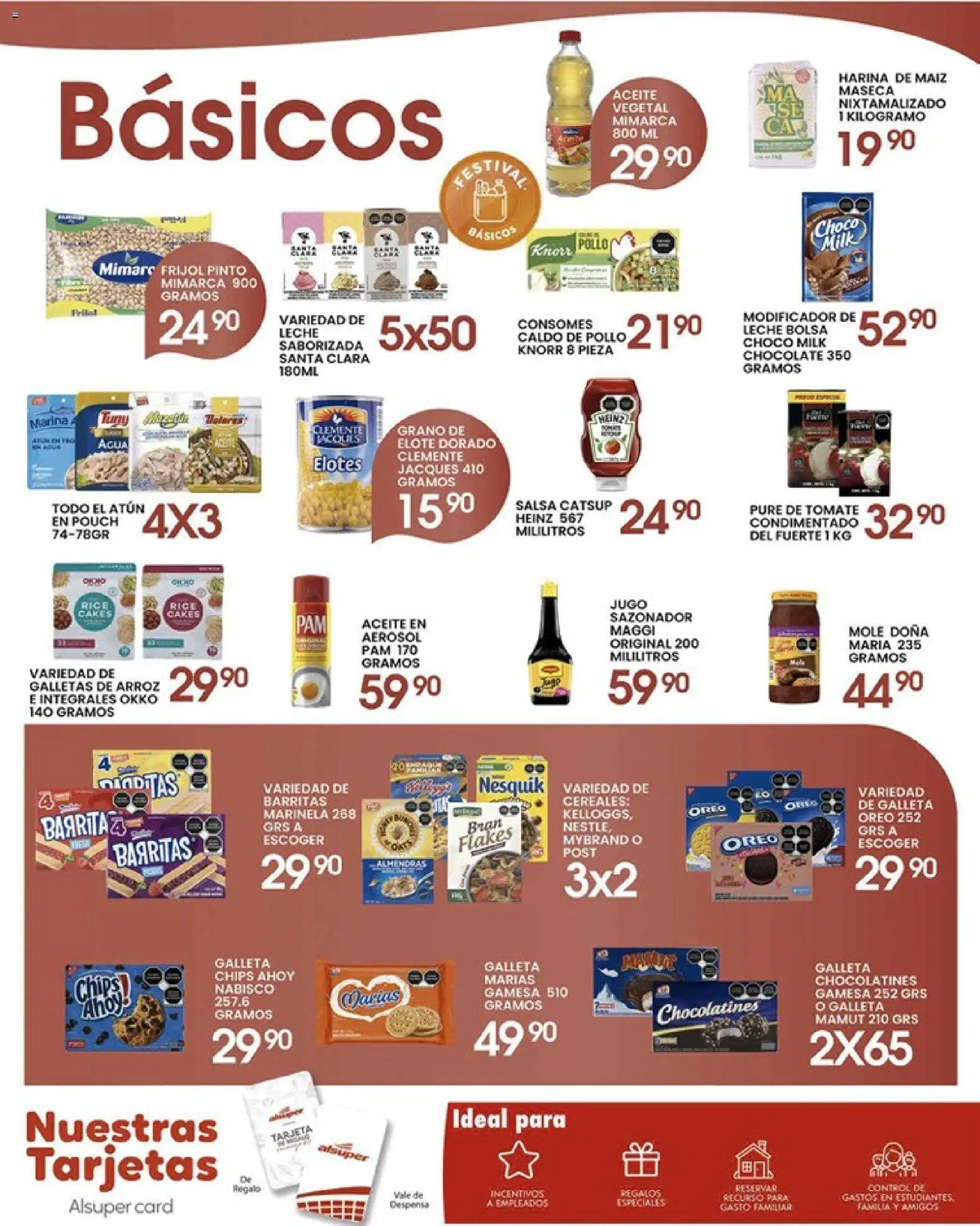Nuevas ofertas de Alsuper válidas en toda la República Mexicana desde el 28.04.2026. ¡Encuentra las mejores ofertas en Alsuper folleto Chihuahua-Ciudad! | Página: 6 | Productos: Maíz, Tomate, Chocolate, Cereales
