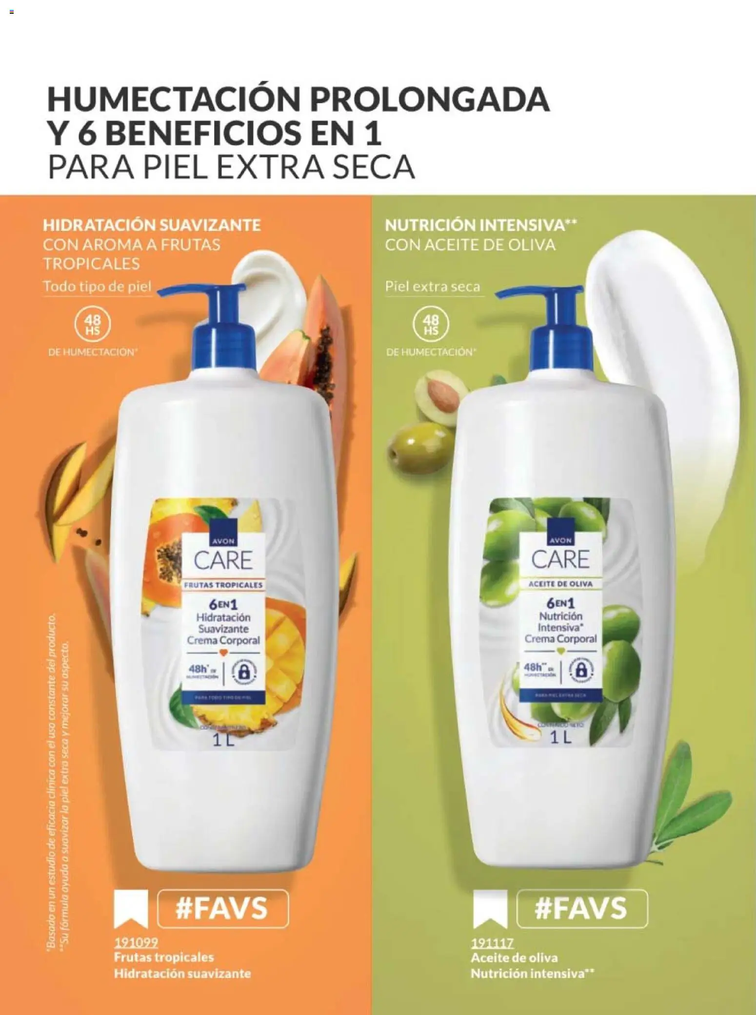Nuevas ofertas de AVON válidas en toda la República Mexicana desde el 07.11.2025. ¡Encuentra las mejores ofertas en AVON campaña 17 2025! | Página: 208 | Productos: Crema, Aceite, Suavizante, Crema corporal