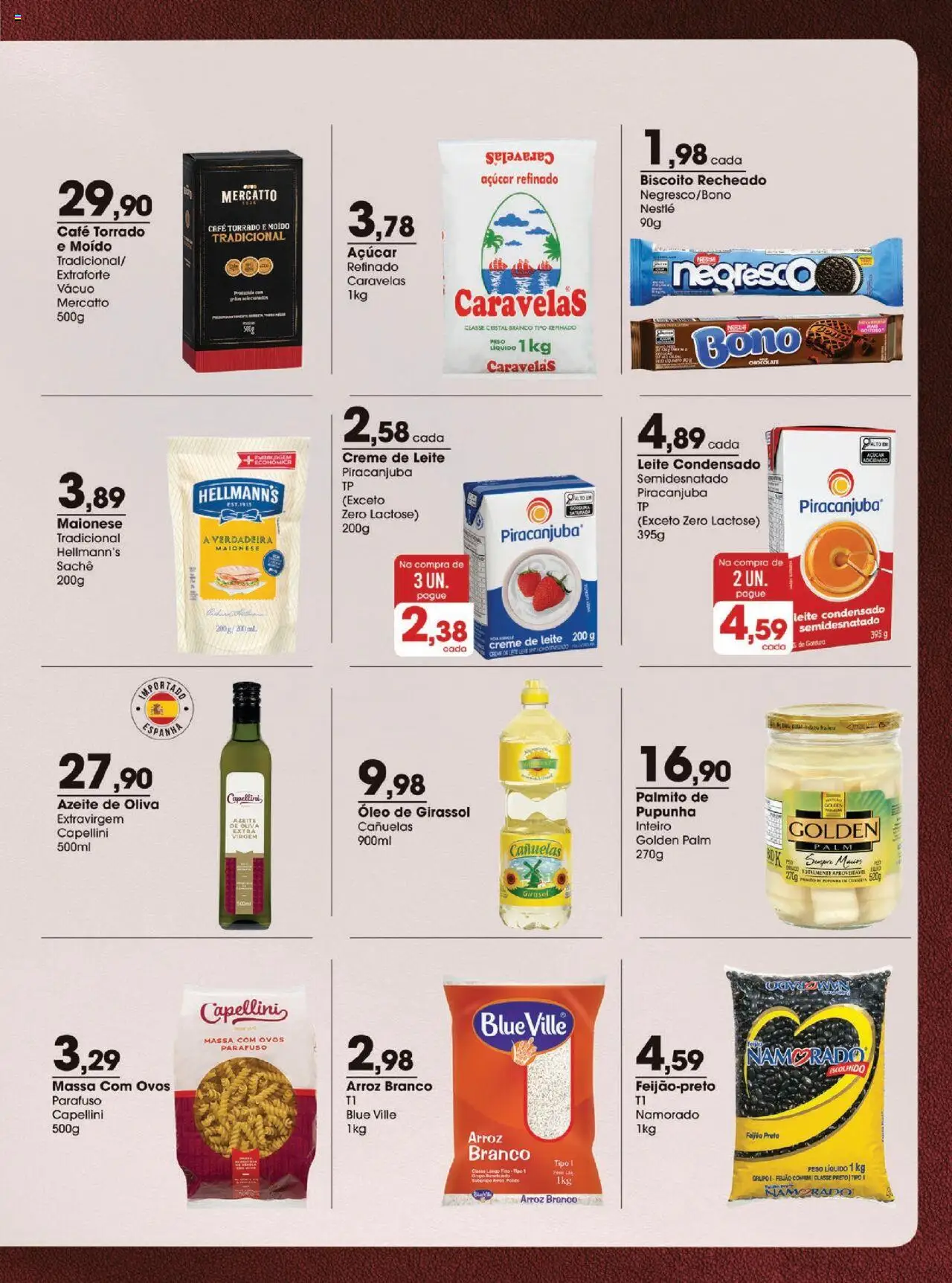 Zaffari Folheto - válido de 07.10.2025 | Página: 3 | Produtos: Café, Açúcar, Maionese, Biscoito recheado
