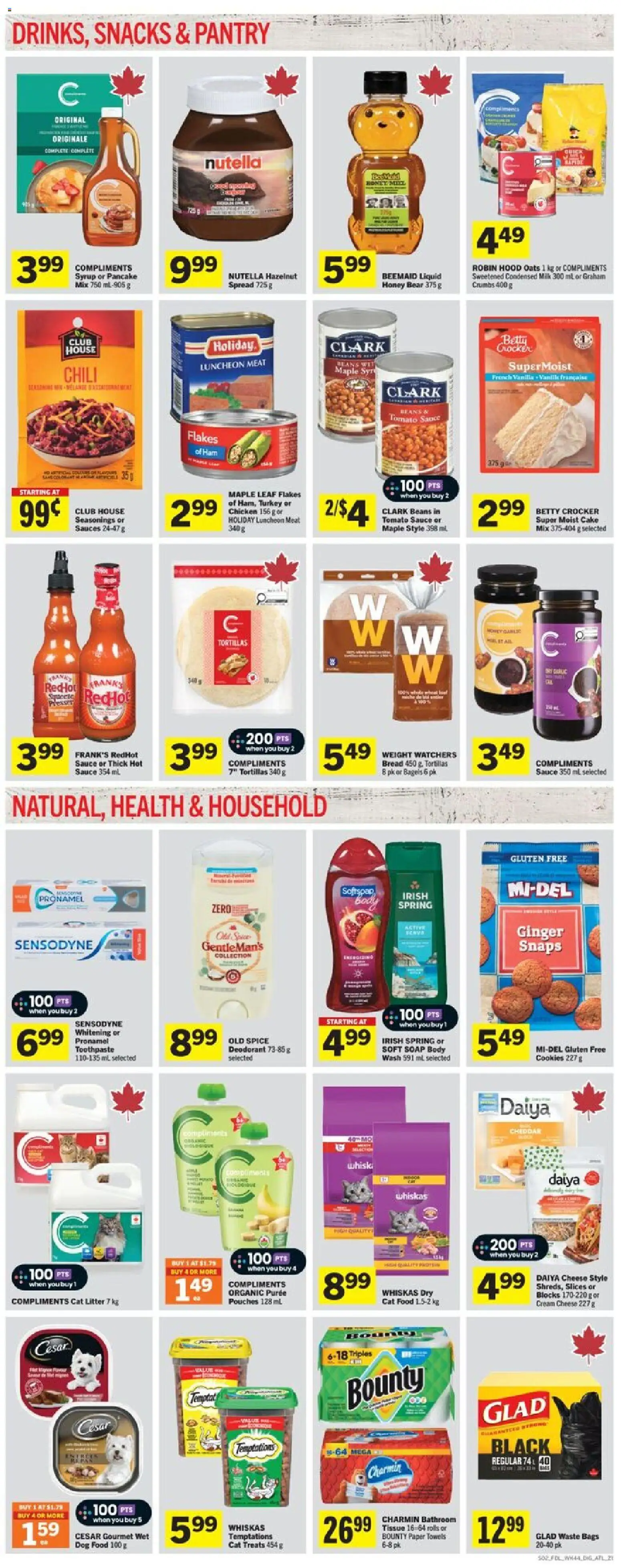 Foodland flyer valid from 26.02.2026 | Page: 6 | Products: Hat, Flakes, Milk, Ham