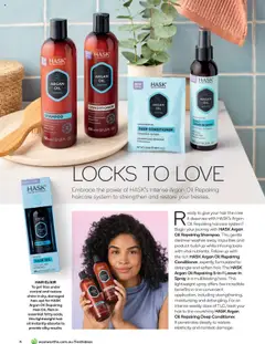 Preview of Woolworths Fresh Ideas Magazine - valid from 01.10.2025 | Page: 137 | Products: Shampoo, Conditioner, Oil, Argan oil