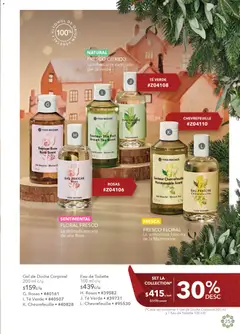 Vista previa de Yves Rocher campaña 16 2025, nuevo folleto de la tienda, válido en México a partir del 19.11.2025 | Página: 25 | Productos: Té, Eau de toilette, Gel de ducha