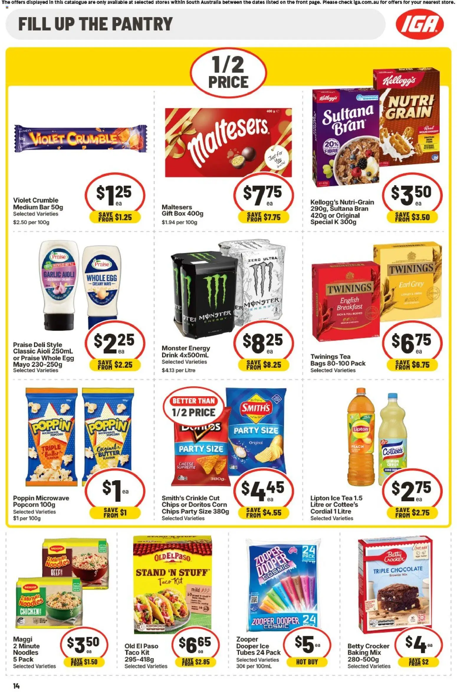 IGA catalogue - valid from 15.04.2026 | Page: 10 | Products: Box, Chicken, Noodles, Garlic