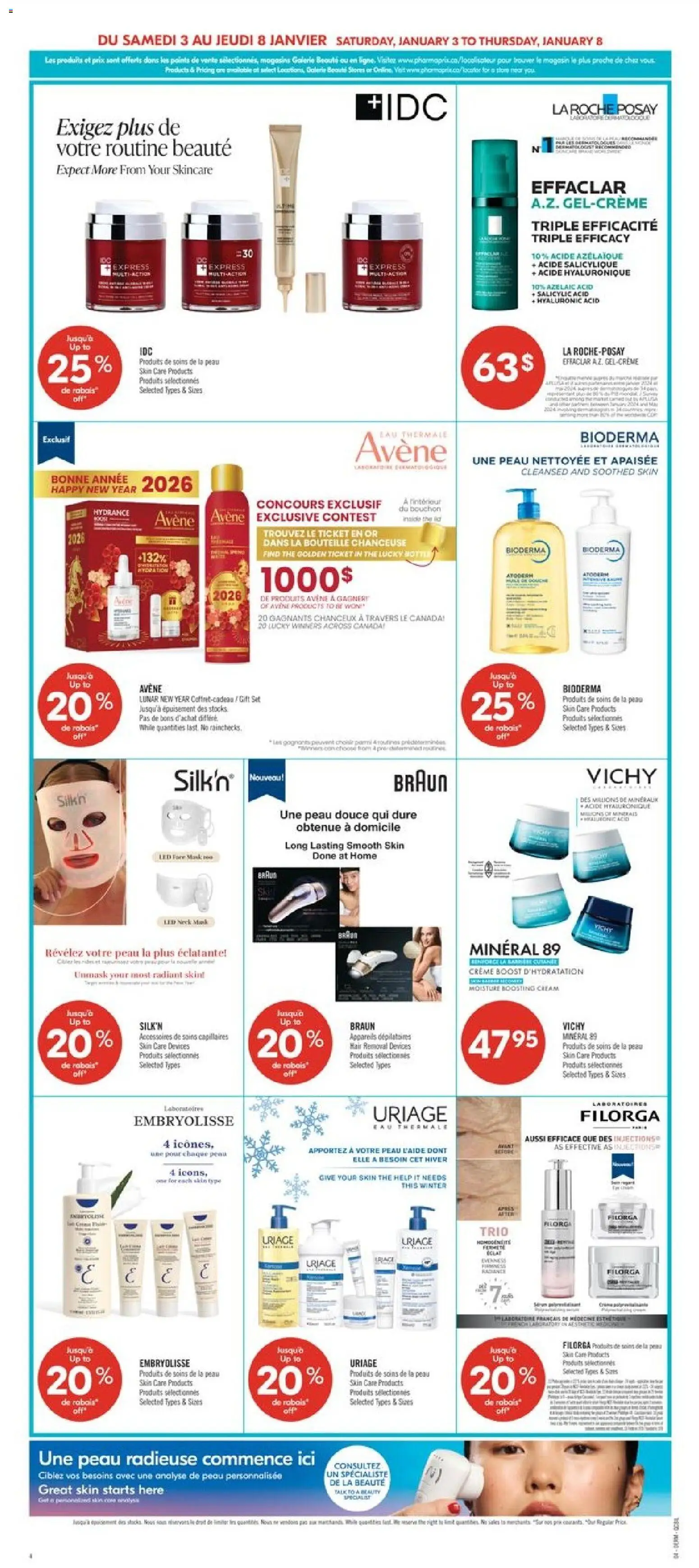 Pharmaprix flyer valid from 03.01.2026 | Page: 10 | Products: Cream