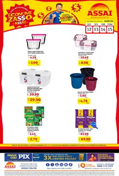 Assaí Atacadista ofertas - AC - Pré-Visualização do folheto da loja Assaí Atacadista, válido de 12.03.2026