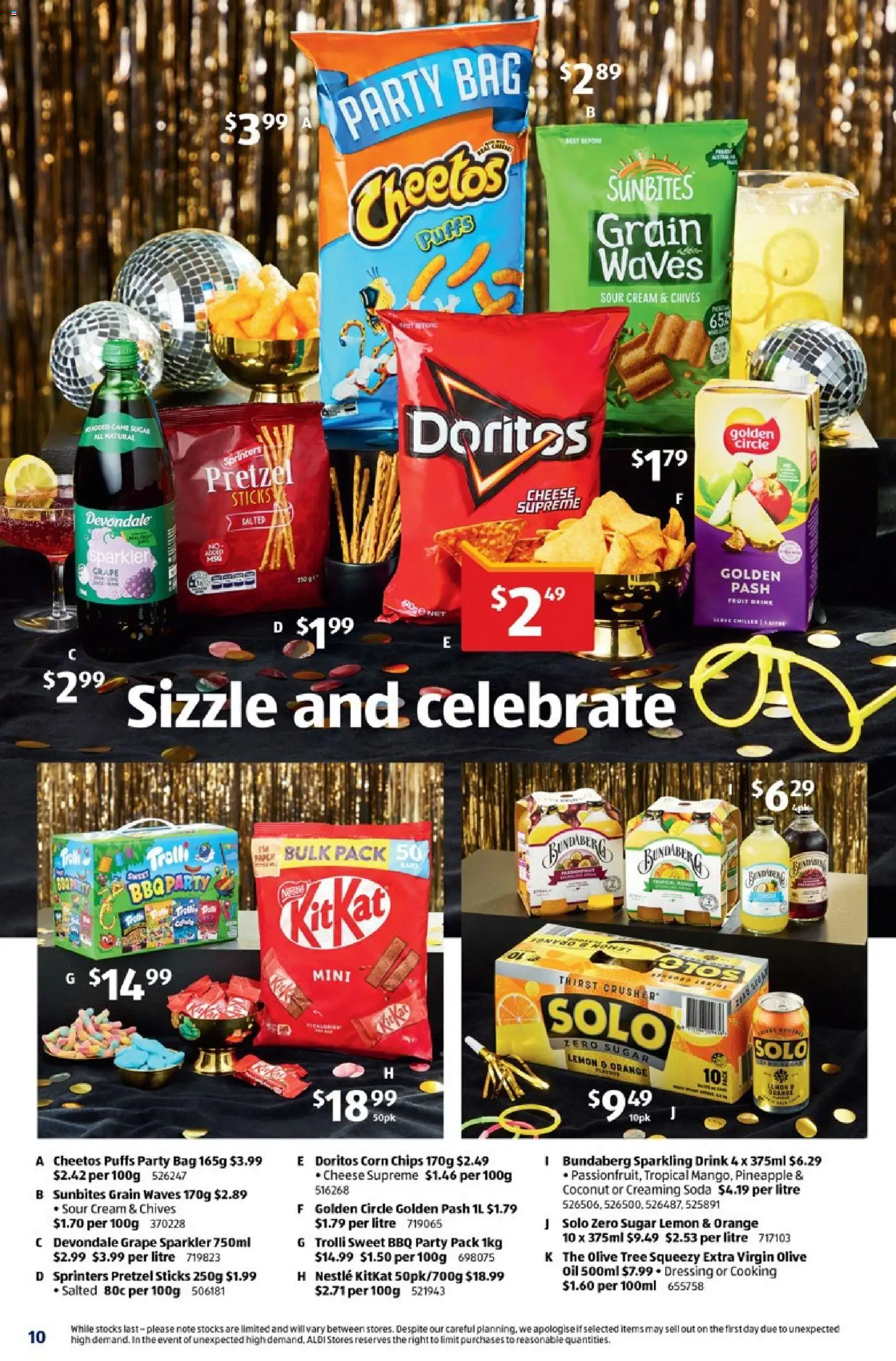 Aldi catalogue - valid from 24.12.2025 | Page: 10 | Products: Pineapple, Cream, Lemon, Bag