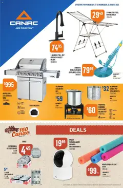 Preview of Canac weekly flyer from shop Canac valid from 07.08.2025