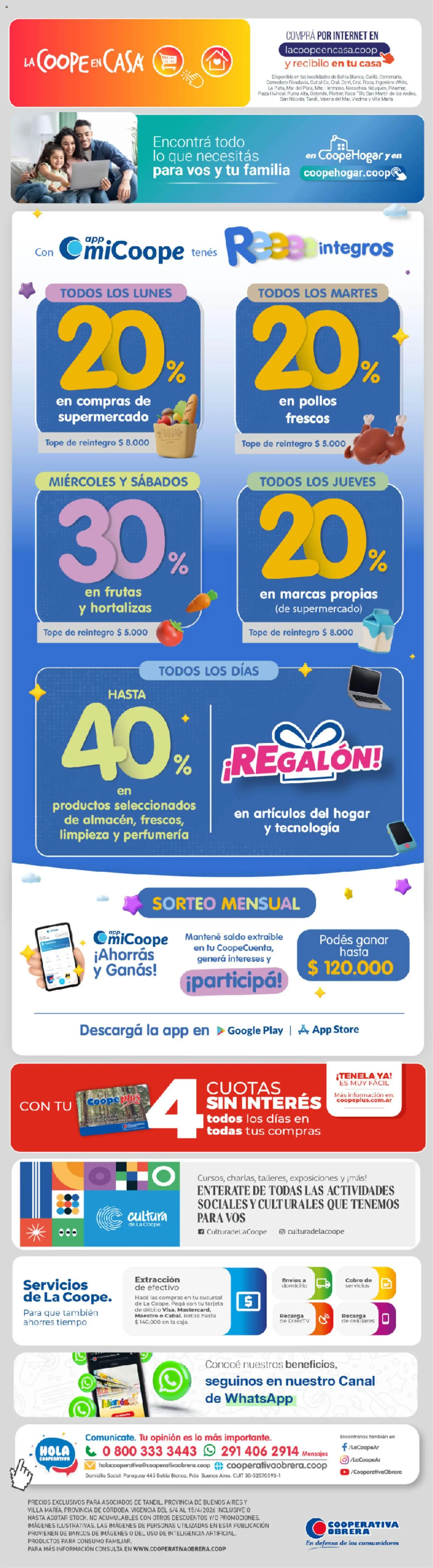 Cooperativa Obrera - Ahorrón │ válido desde el 06.04.2026 | Página: 9