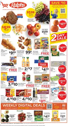 Preview of Ralphs weekly ads valid from 22.10.2025