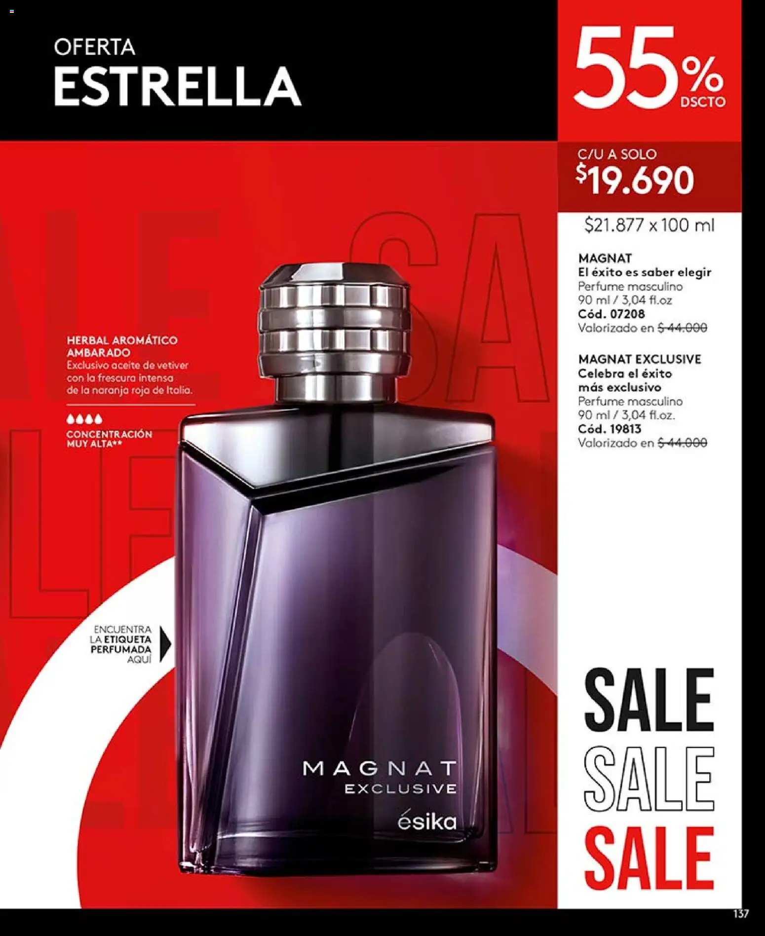 Catálogo Ésika Campaña x │ válido desde el 30.04.2026 | Página: 137 | Productos: Perfume, Aceite