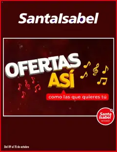 Santa Isabel ofertas  válido desde el 09.10.2025