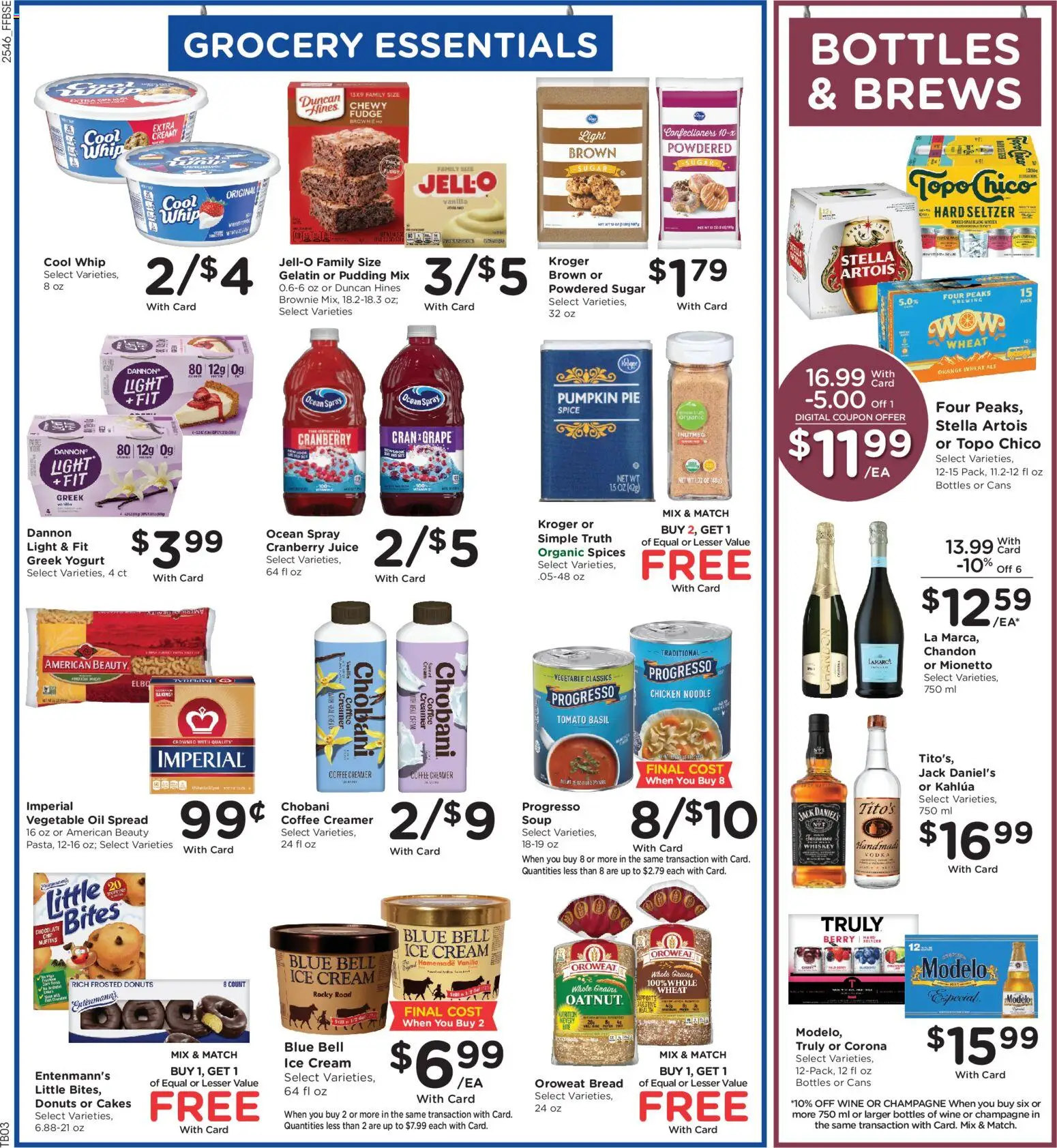 Fry's Food Weekly Ad - valid from 17.12.2025 | Page: 5 | Products: Bread, Wine, Spices, Pumpkin Pie