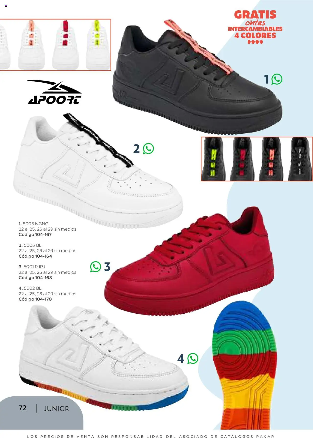 Nuevas ofertas de SC Pakar válidas en toda la República Mexicana desde el 24.07.2025. ¡Encuentra las mejores ofertas en SC Pakar - Catálogo Junior otoño / invierno! | Página: 72