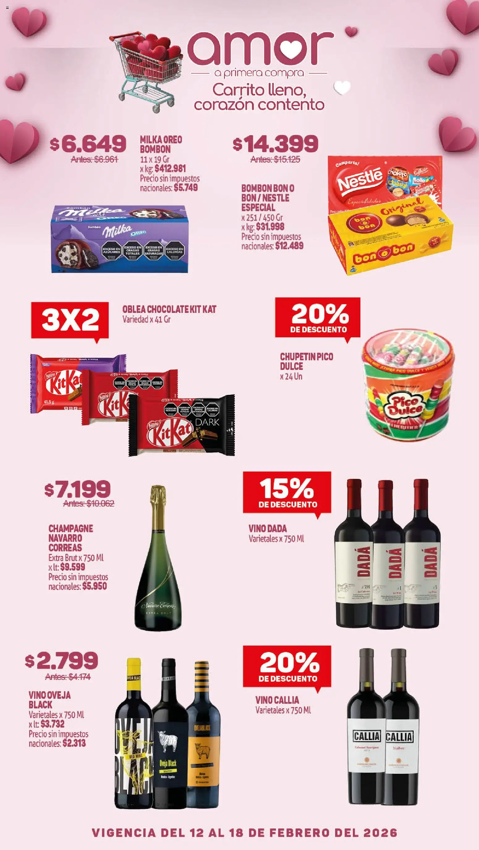 Makro ofertas │ válido desde el 19.09.2026 | Página: 9 | Productos: Pico, Champagne, Chocolate, Vino