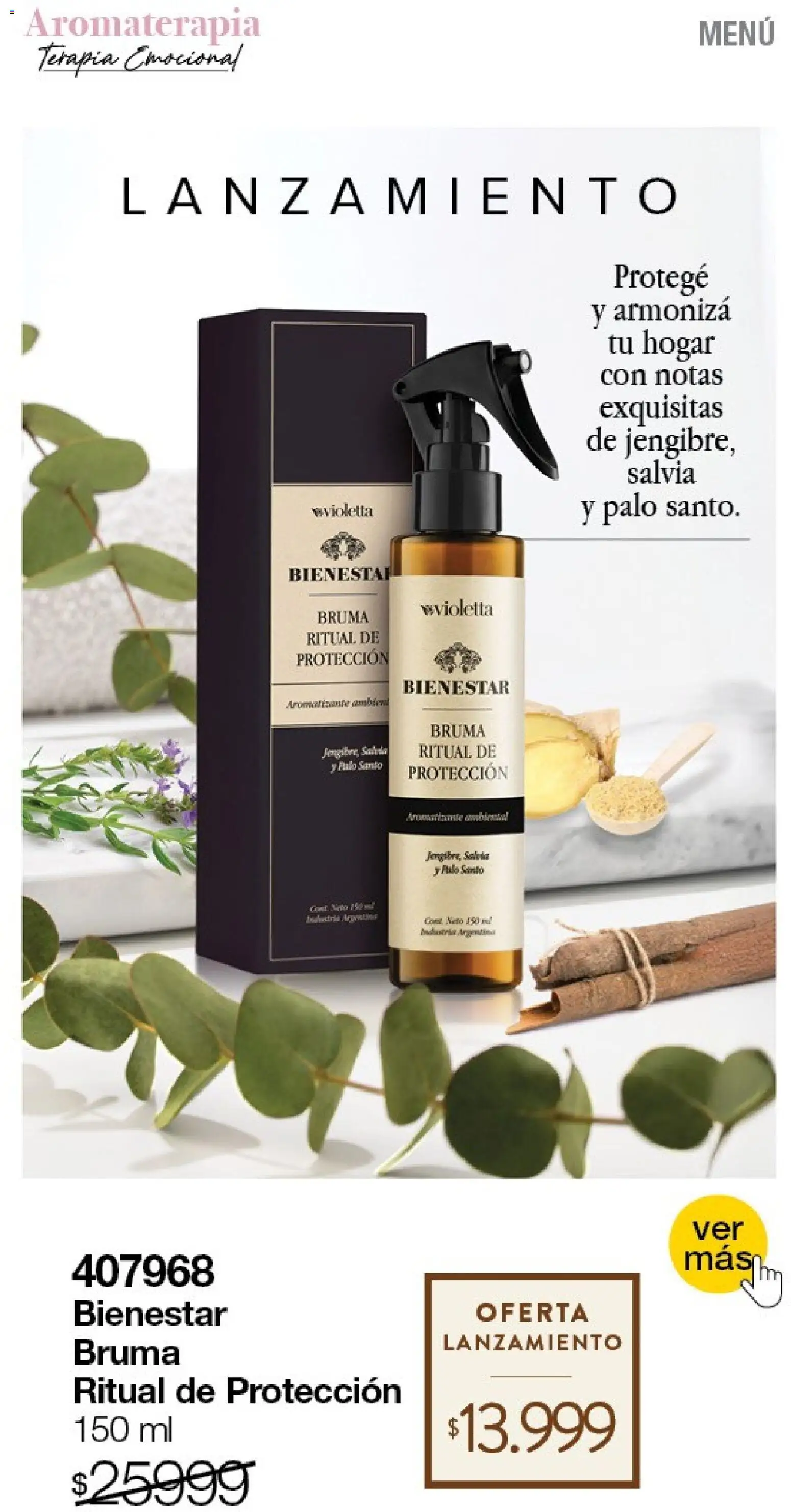 Violetta - Violetta Cosméticos │ válido desde el 23.04.2026 | Página: 4 | Productos: Bruma