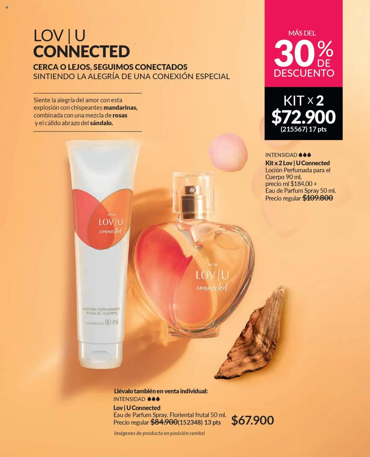 Avon revista - valida desde el 12.09.2025 | Página: 57 | Productos: Individual, Loción, Tobillera