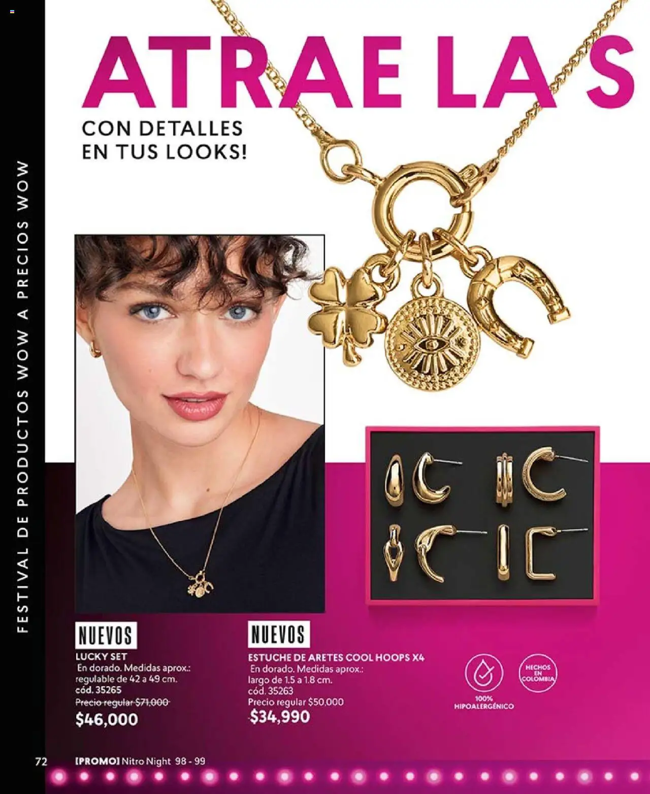 CyZone revista - valida desde el 29.07.2025 | Página: 72 | Productos: Estuche, Aretes