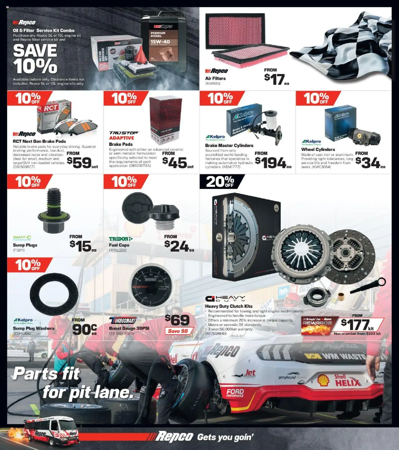 Repco catalogue - valid from 01.10.2025 | Page: 6 | Products: Clutch, Kits, Oil, Iron