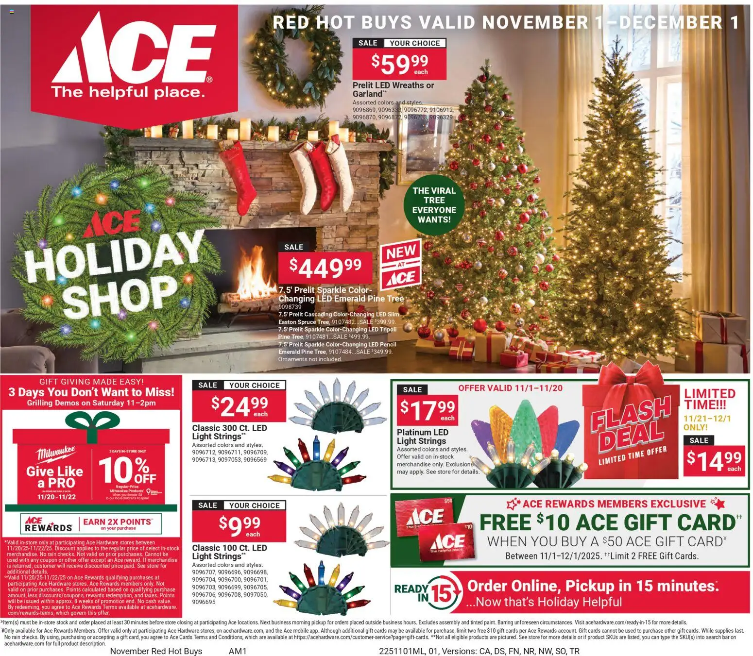 ACE Hardware Red Hot Buys - valid from 01.11.2025 | Page: 1 | Products: Pencil